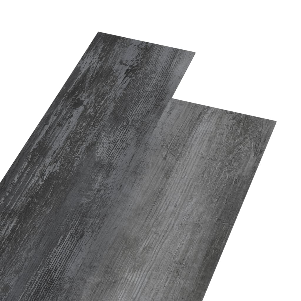 Lamas para suelo de pvc autoadhesivas | tarimas de suelo | tarimas autoadhesivas gris brillante 4,46m² 3mm cfw81925