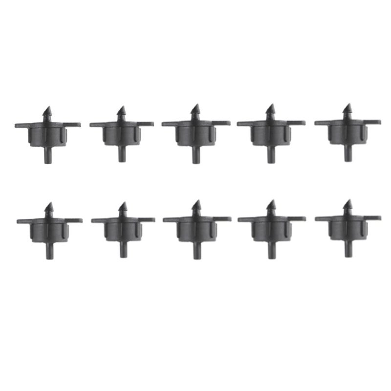 (4x3,6 cm) Zestaw 10 kroplowników 4 litry / godzinę do nawadniania kropelkowego