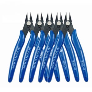 Lot De 5 Mini Pinces Coupantes Électroniques De Précision - Outils Coupe-Fils Ultrafins (Bleu)