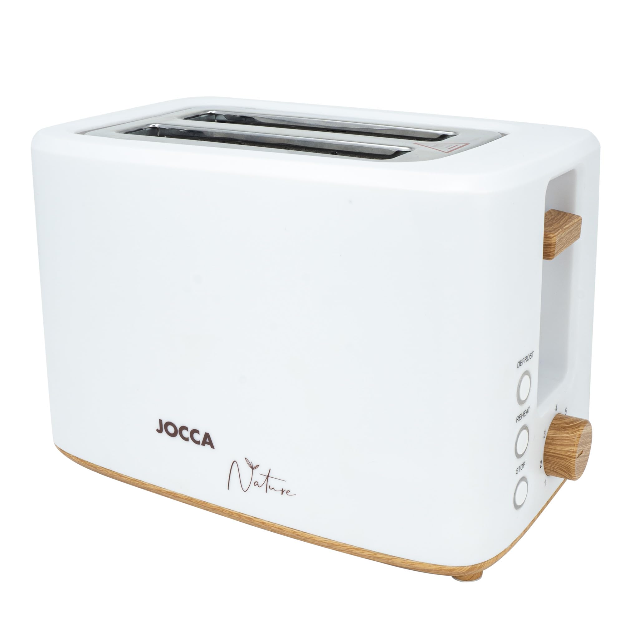 JOCCA - Tostapane a 2 fette, tostapane linea Nature/ 7 livelli di ...