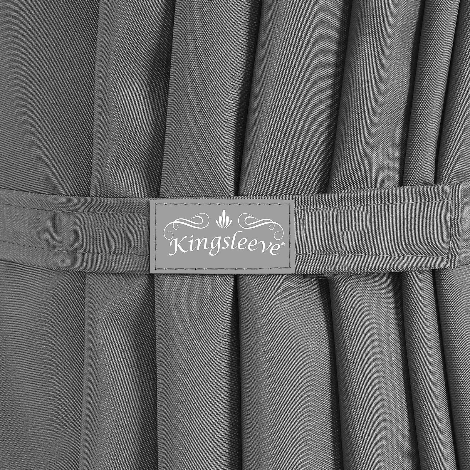 KINGSLEEVE Parasol inclinable Ø200cm Anthracite - 4