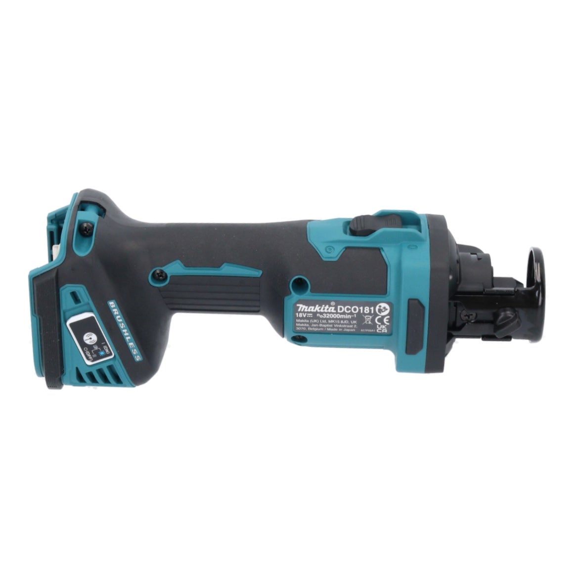 Affleureuse sans fil pour plâtre 18V (Produit seul) - MAKITA DCO181Z - 4