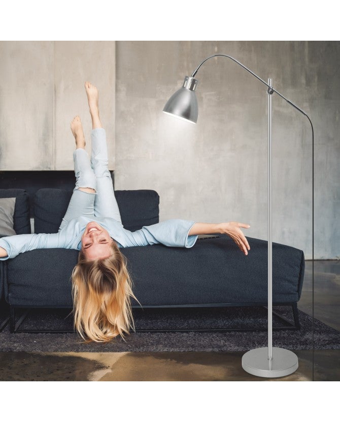 Lampe de pied modèle FALON chrome-plate ALEMAR - 4