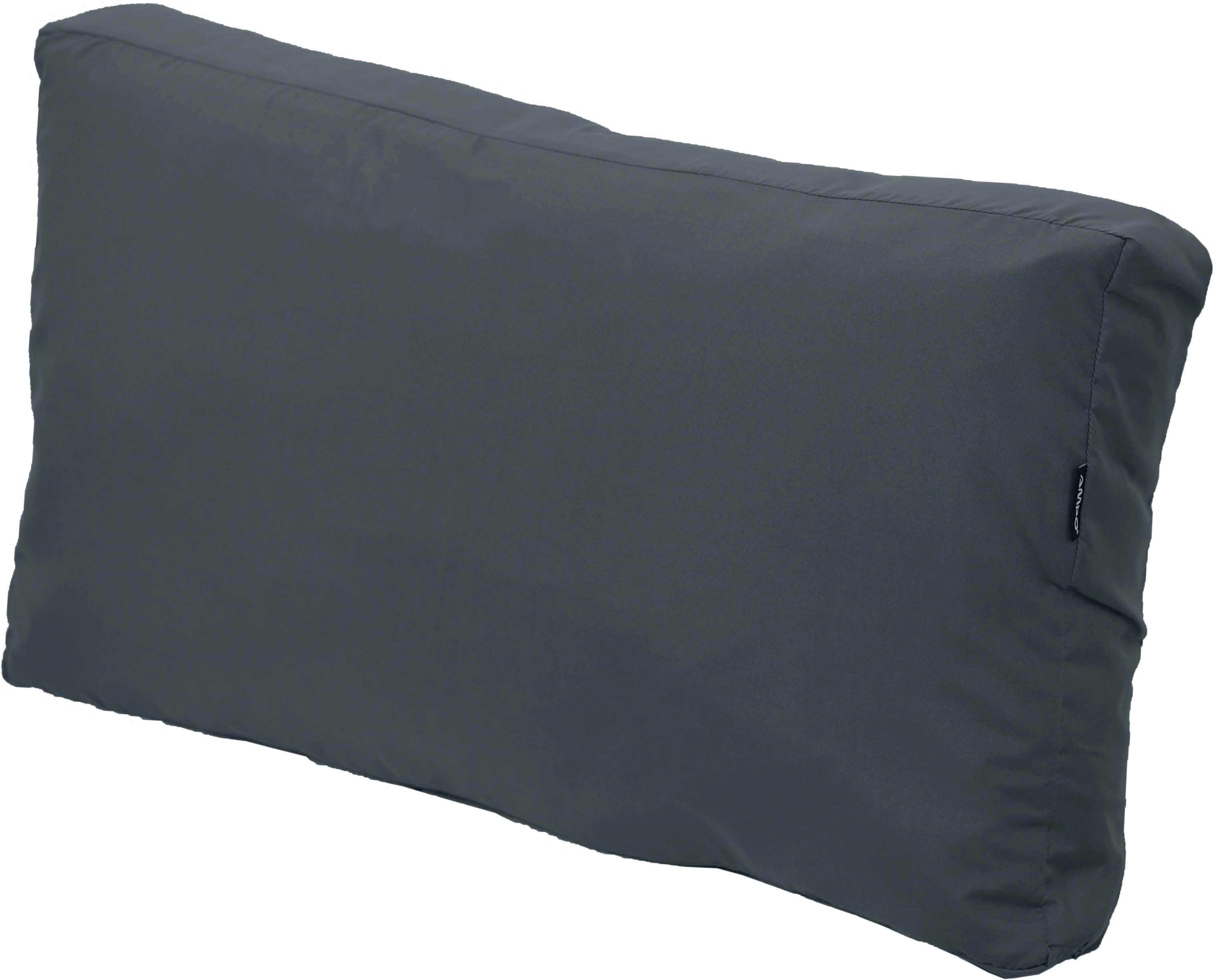 Poduszka na sofę narożnik AMPO ciemny szary gładki 1 szt.