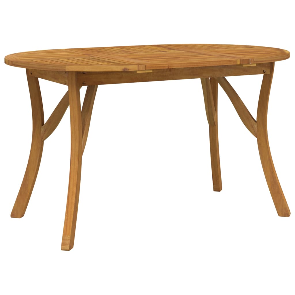 Table de jardin 150x90x75 cm Bois d'acacia solide vidaXL - 2