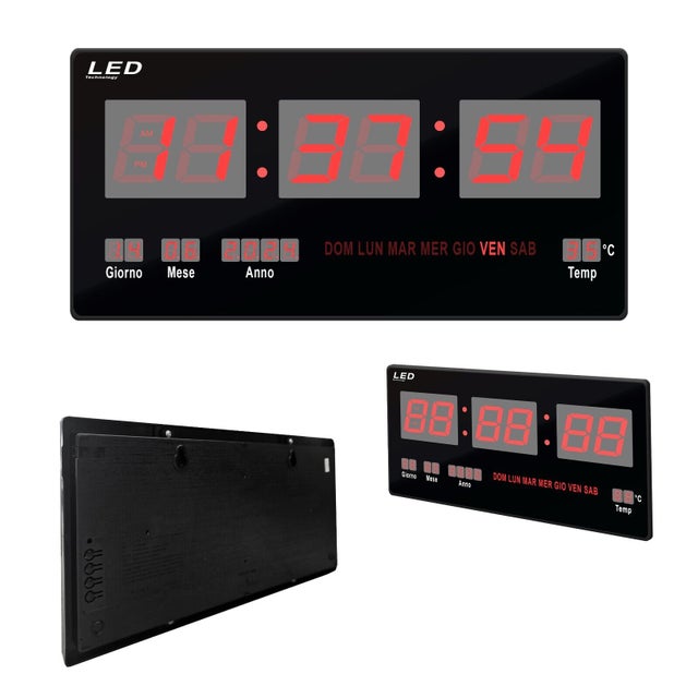Orologio da parete digitale al miglior prezzo Leroy Merlin