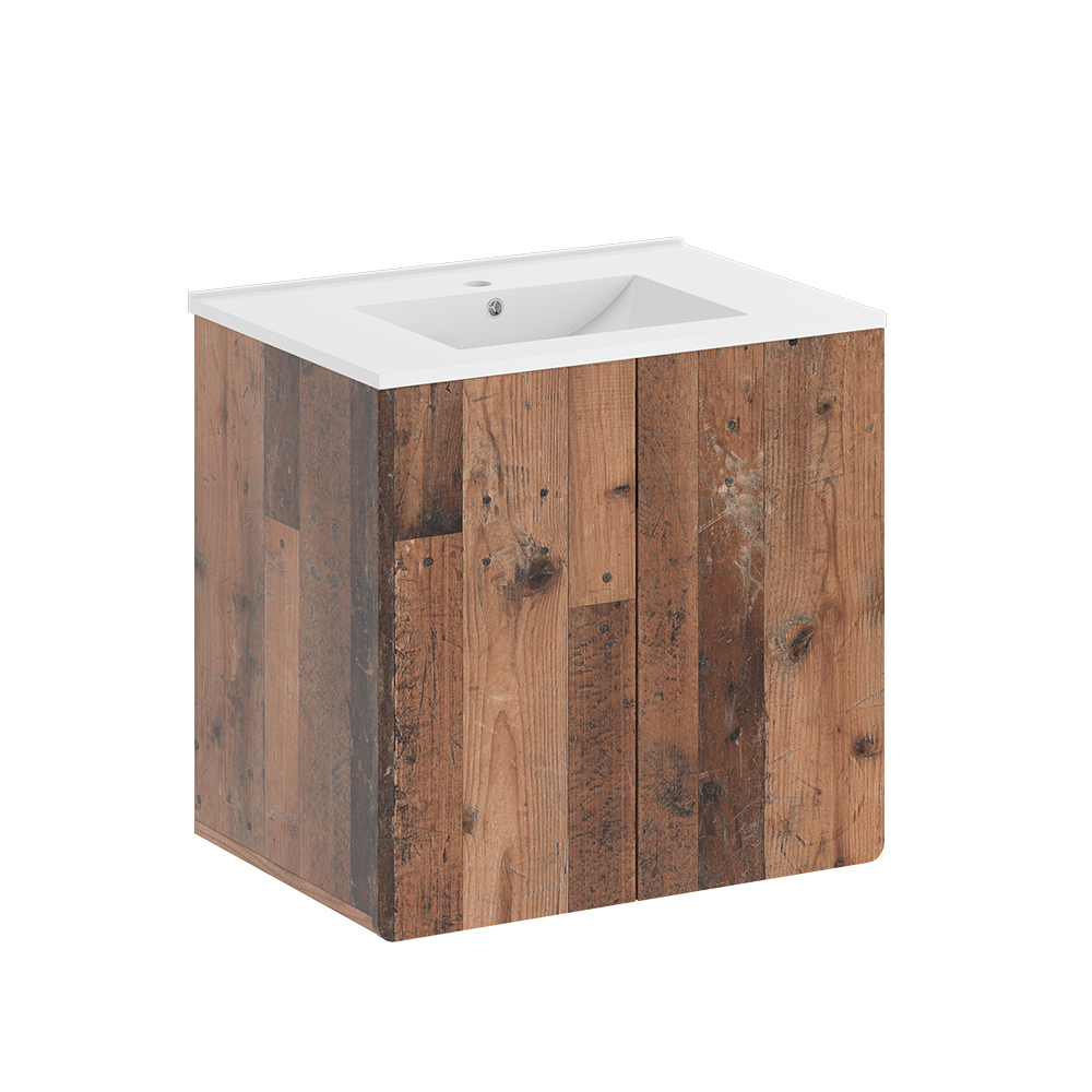 Vicco Zestaw mebli łazienkowych Izan, Oldstyle, 2-częściowy