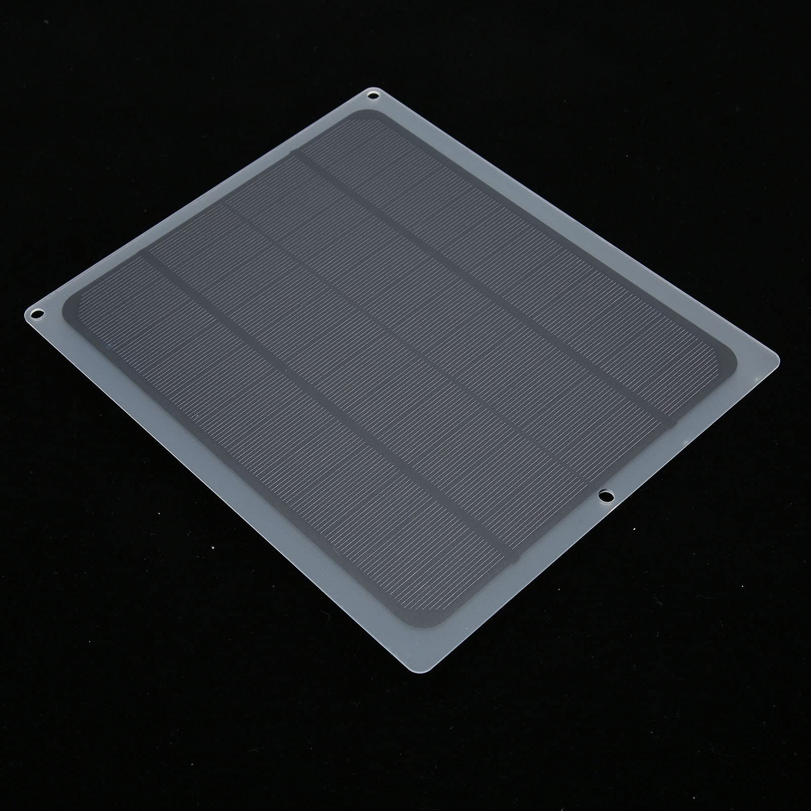 Caricabatterie portatile multifunzionale con pannello solare da 5 W e 12 V per uso di emergenza - 6