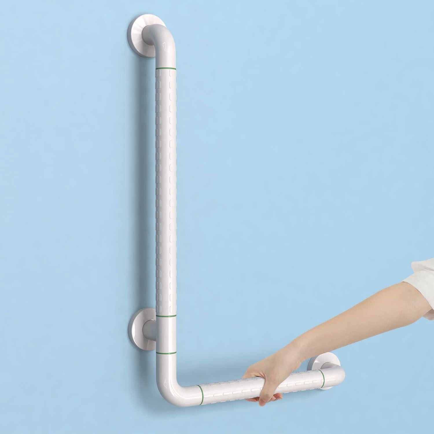 Mango de ducha antideslizante para personas mayores de 60x40 cm, mango