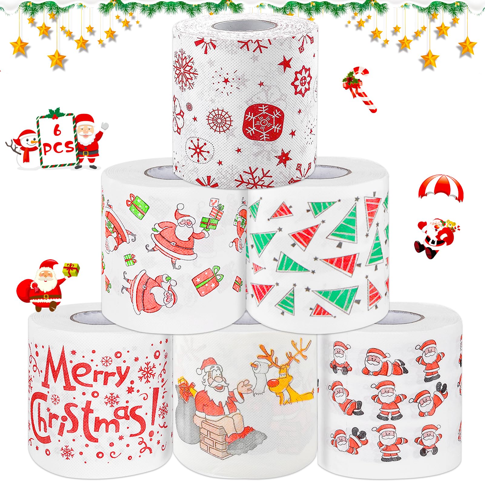 Baker Ross Lot de 24 Mini Décorations de Noël pour Enfants