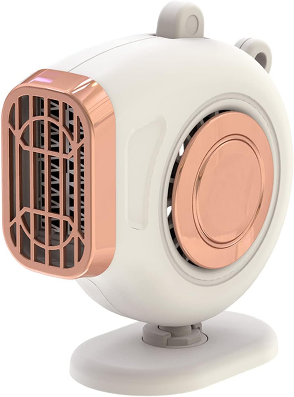 Podgrzewacz samochodowy do zapalniczki, wentylator samochodowy do rozmrażania i ogrzewania, biały, 150 W, 12 V