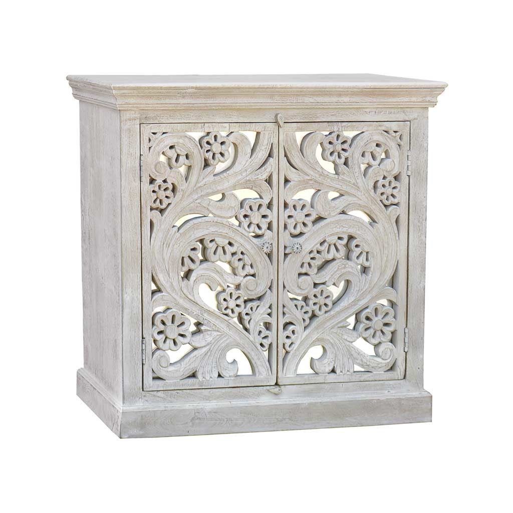 Wanderlust  Recibidor De Madera 97X40x93 Blanco , Leroy Merlin