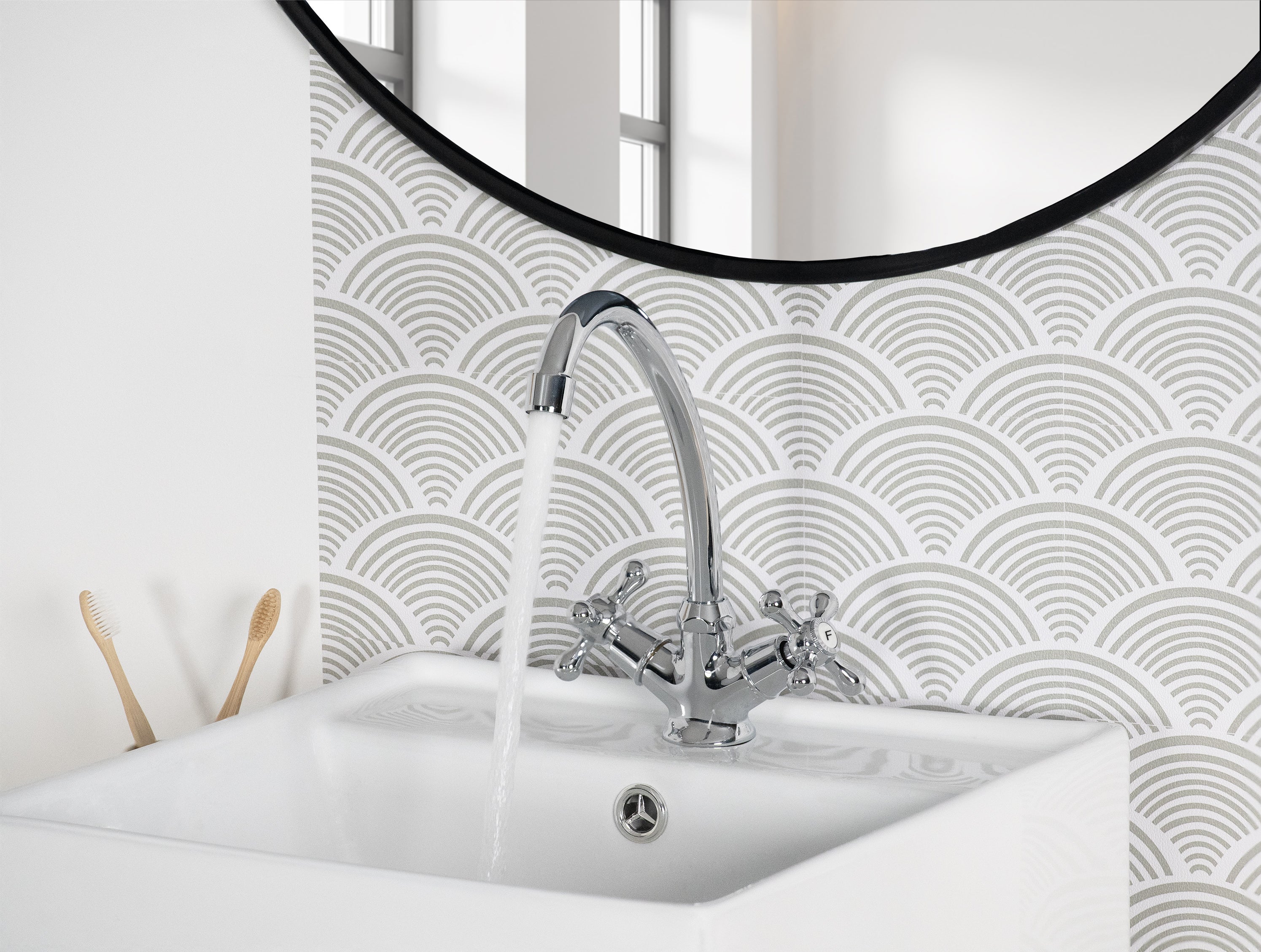 Mélangeur de Lavabo Haut Rétro Chromé FEDLEEN by Eurosanit - 3