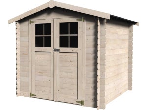 Abri jardin bois "Milovic" - 4.90 m² - 2.30 x 2.13 x 2.03 m - 19 mm