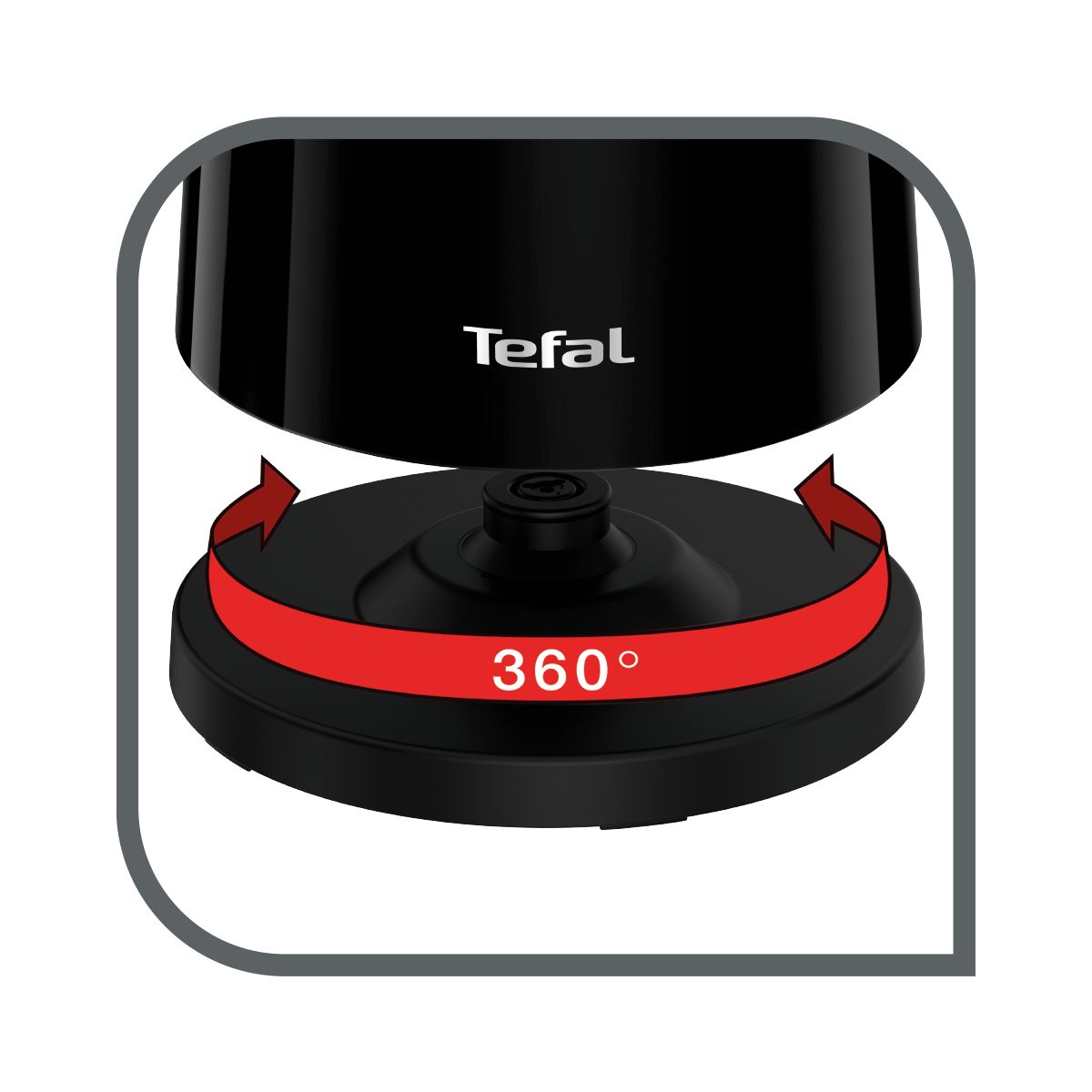 Bouilloire à température réglable TEFAL KO854830 Smart'n light 1L - 4