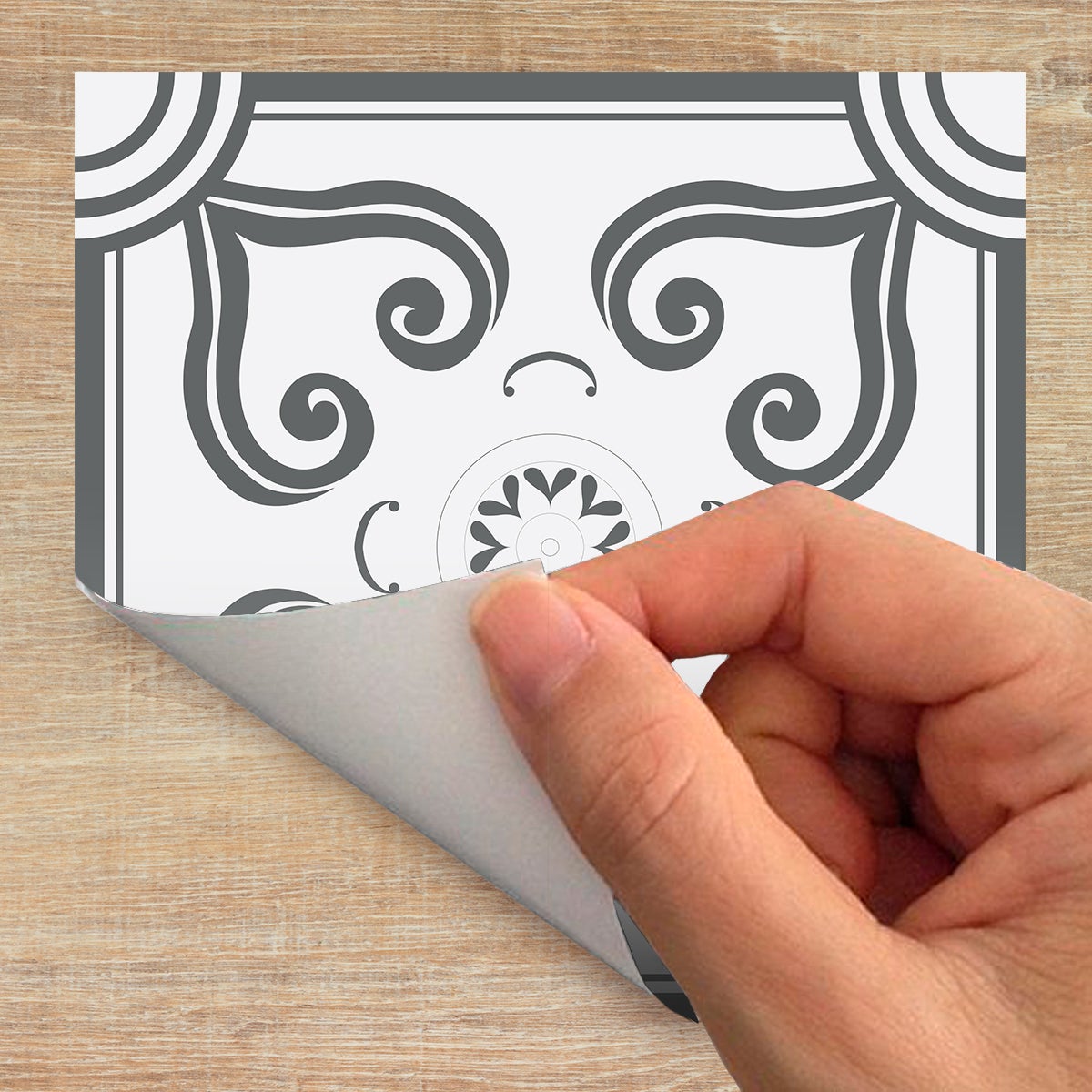 24 adesivi piastrelle di cemento mobili luncino - Sticker adesivo - adesivi murali - 24stickers20x20cm - 4