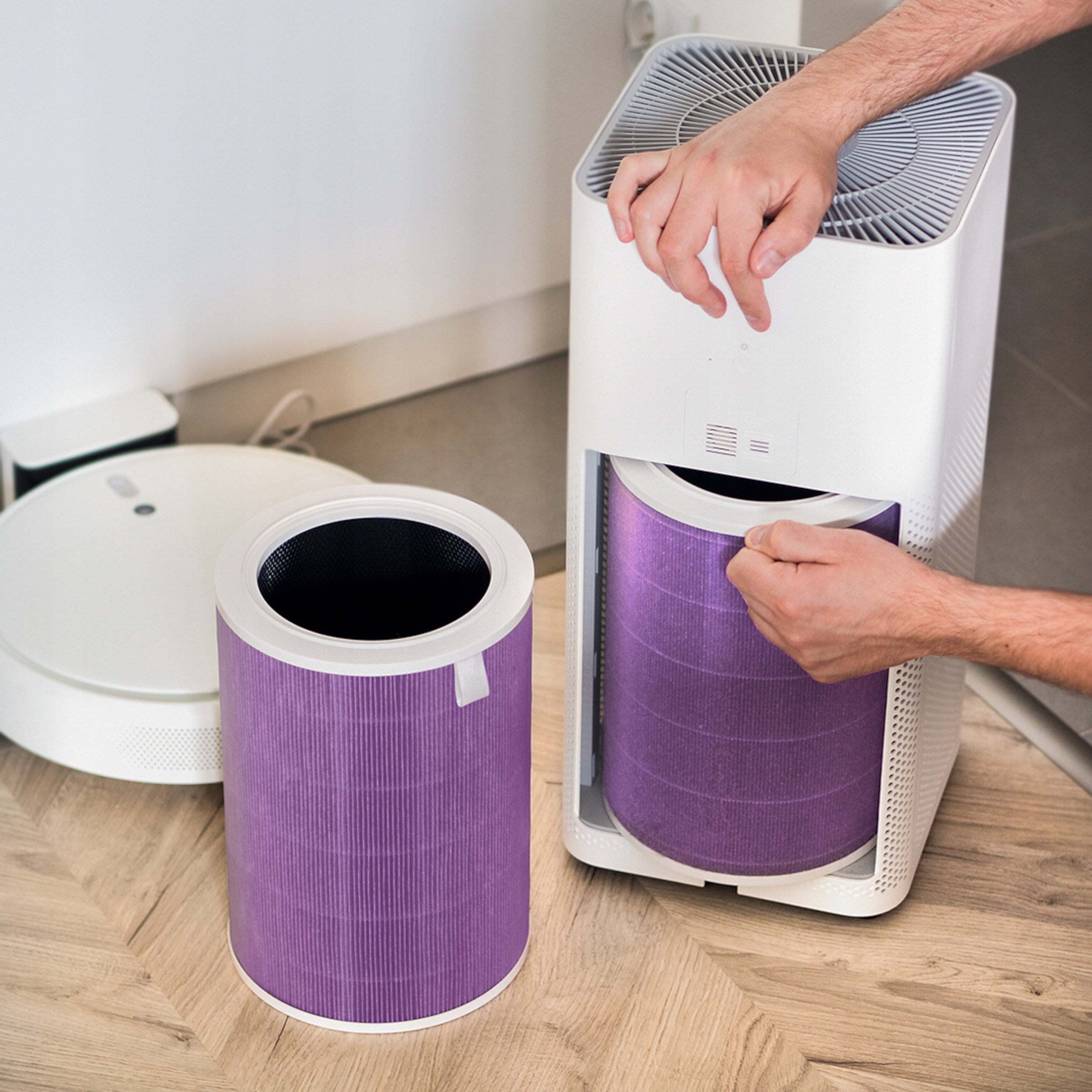 SILLAR FILTR DO OCZYSZCZACZA POWIETRZA XIAOMI PURIFIER 2 2S 2EU PRO RFID - 5