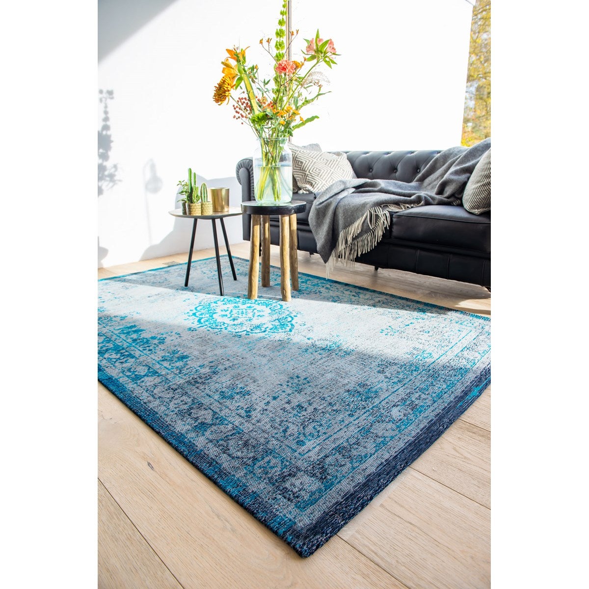 Tapis de salon coton Médaillon Fading World 170x240 cm - 2