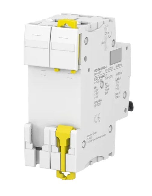 Disjoncteur 25 A - Acti9 - iC60N - 2P - Courbe D - 6