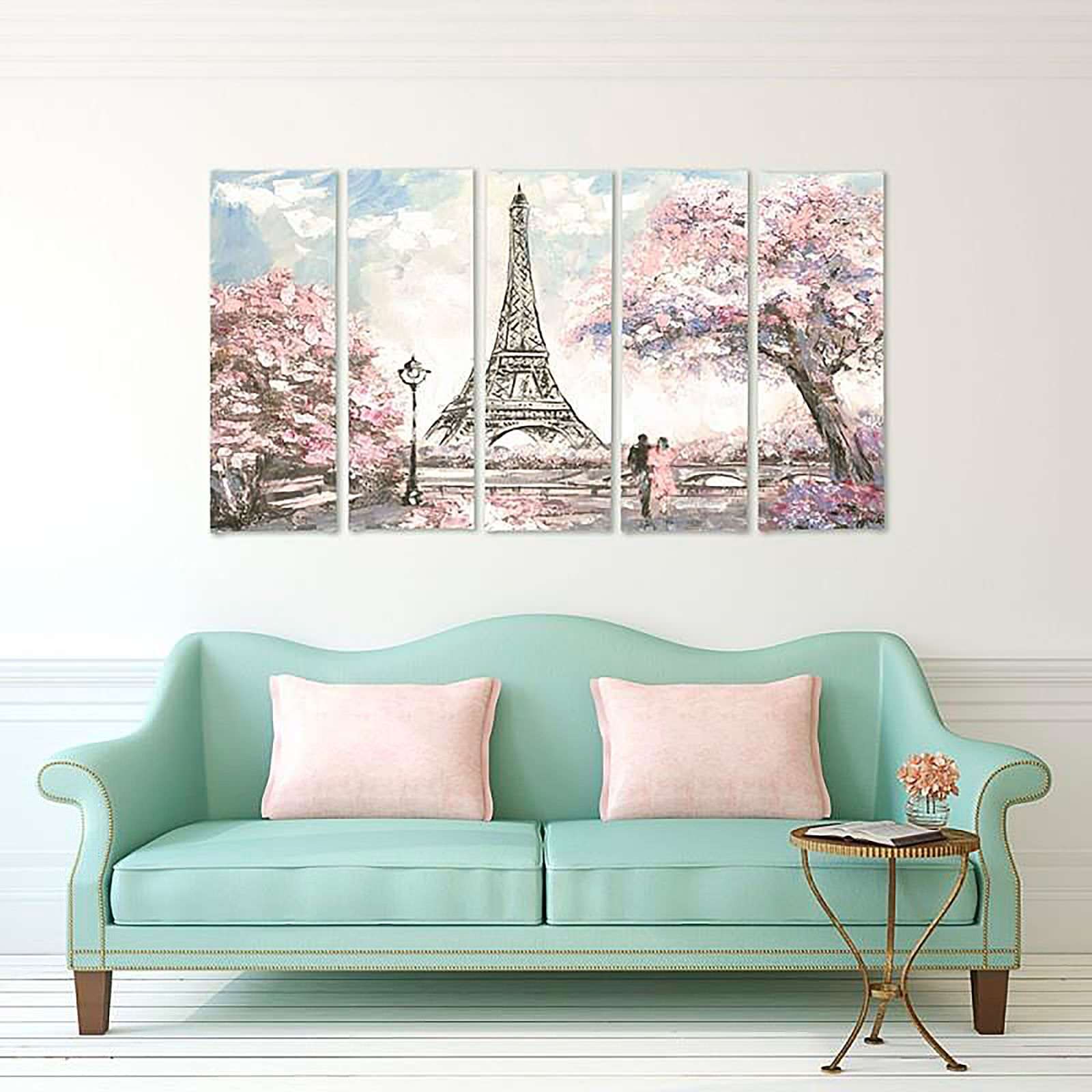 Tableau le printemps à paris - 150 x 100 cm - 4