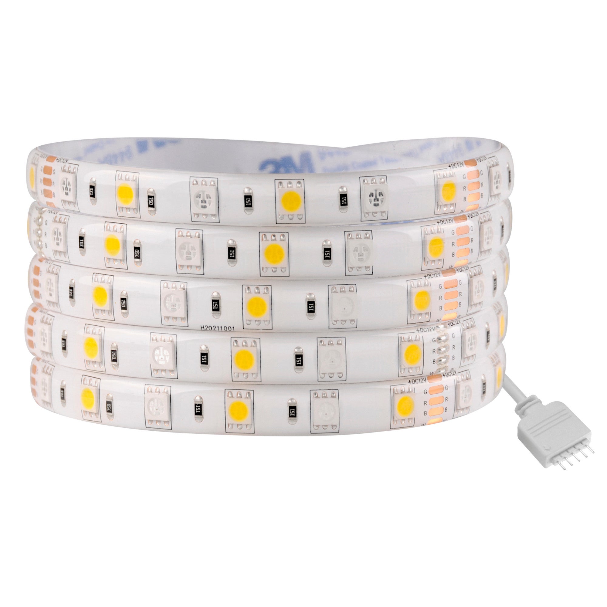 Taśma LED 12V 5m 900lm IP65 RGB+4000K Polux