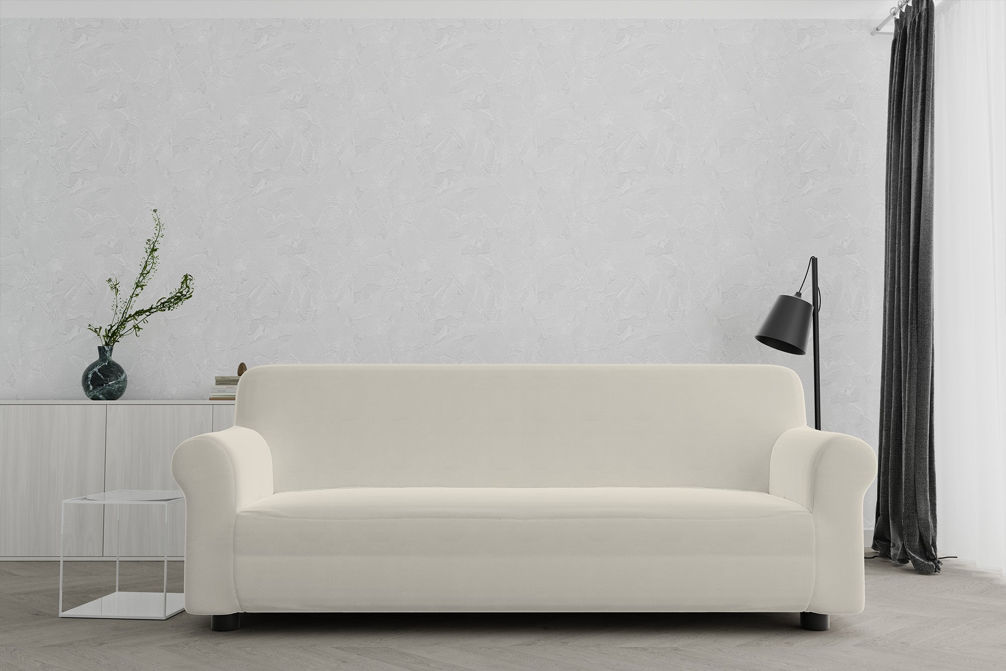 Copridivano Divano Letto Dahlia Copridivano Dahlia Panna Posti