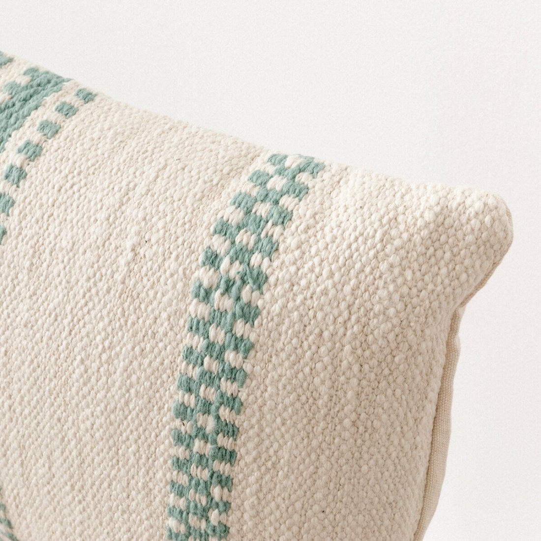 Cojín algodón menta 50 x 30 cm - 6