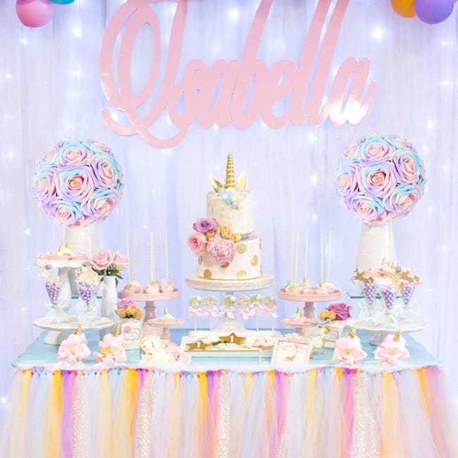 Whaline 8 rose artificiali arcobaleno per San Valentino, realistiche al tatto, in seta, rose finte per bouquet fai da te, feste di nozze, baby shower, decorazioni per la casa Whaline 8 rose artificiali arcobaleno per San Valentino, realistiche al tatto, in seta, rose finte per bouquet fai da te, feste di nozze, baby shower, decorazioni per la casa