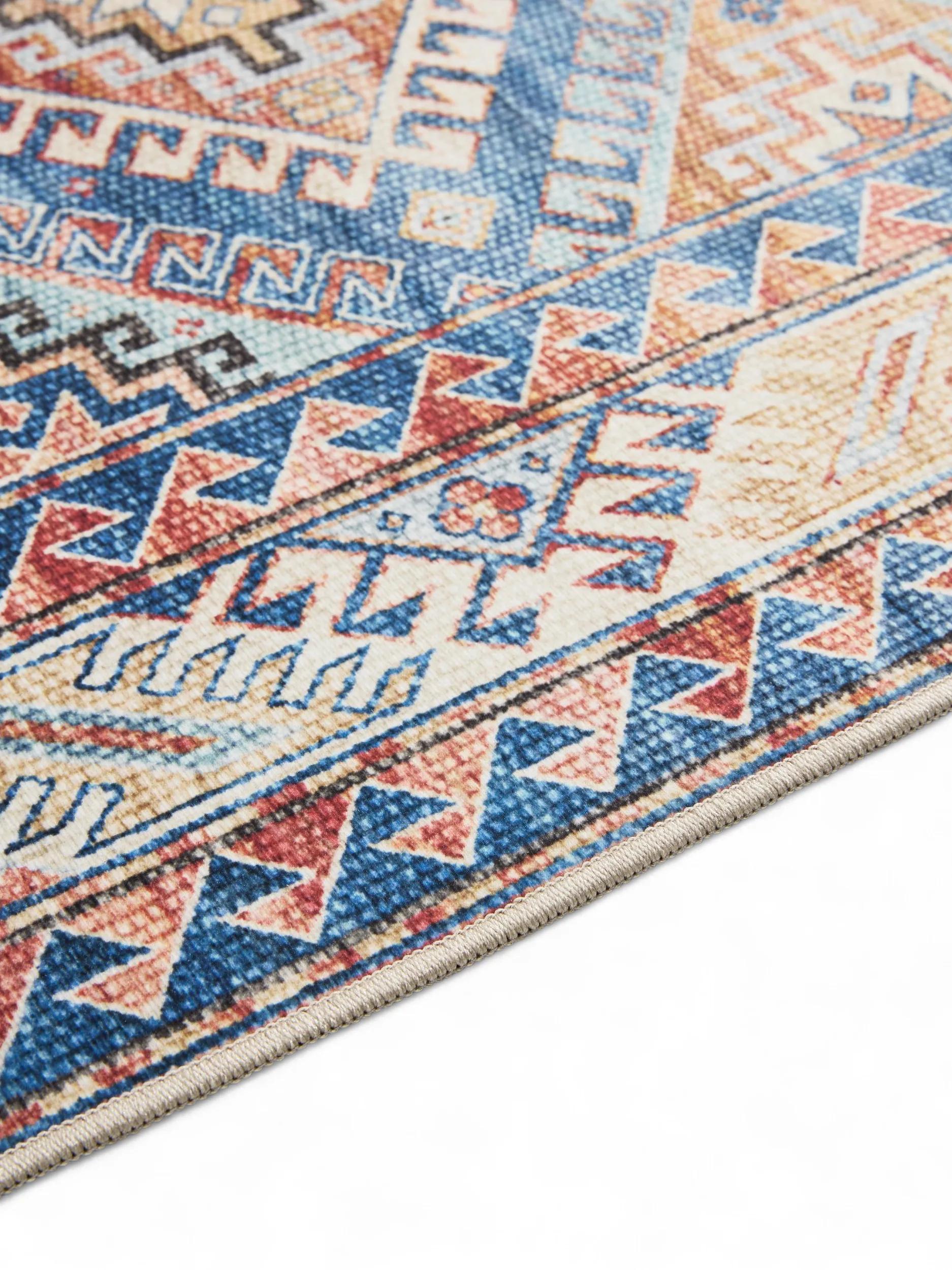 BENUTA - Tapete lavável George azul 200x300 cm - 5