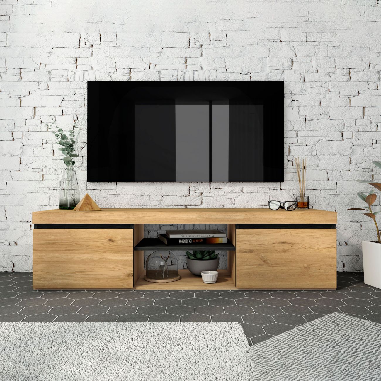 Meuble TV Ebos 140 - 4