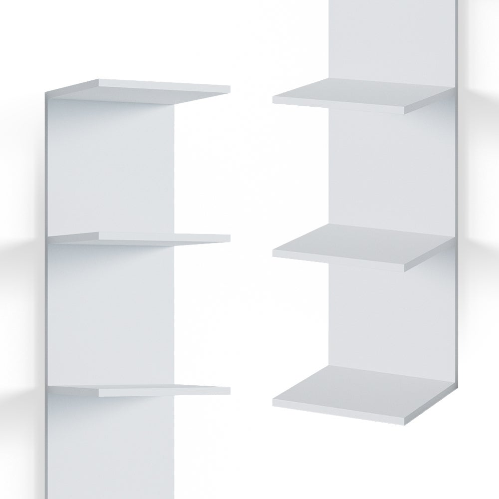 Vicco Étagère Paolo, Blanc, 30x190cm - 6