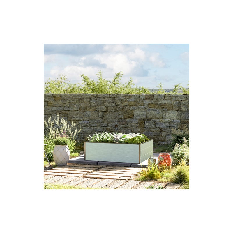 99 x 119 x 39 cm Grządka podwyższona, aluminium anodowane