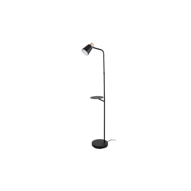 Lampa podłogowa stojąca Azim2 czarno-biała 1xE27x40W wym: 150 x 25 x 38 cm metal Rabalux