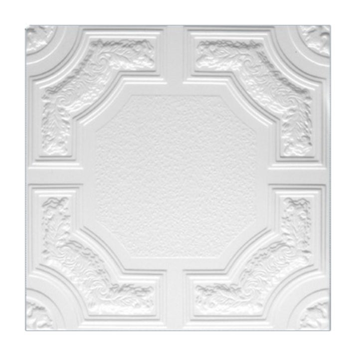 Kaseton sufitowy ścienny Marbet Design panel styropianowy zakładkowy 50x50 cm Caracas 2 m² 8 szt.