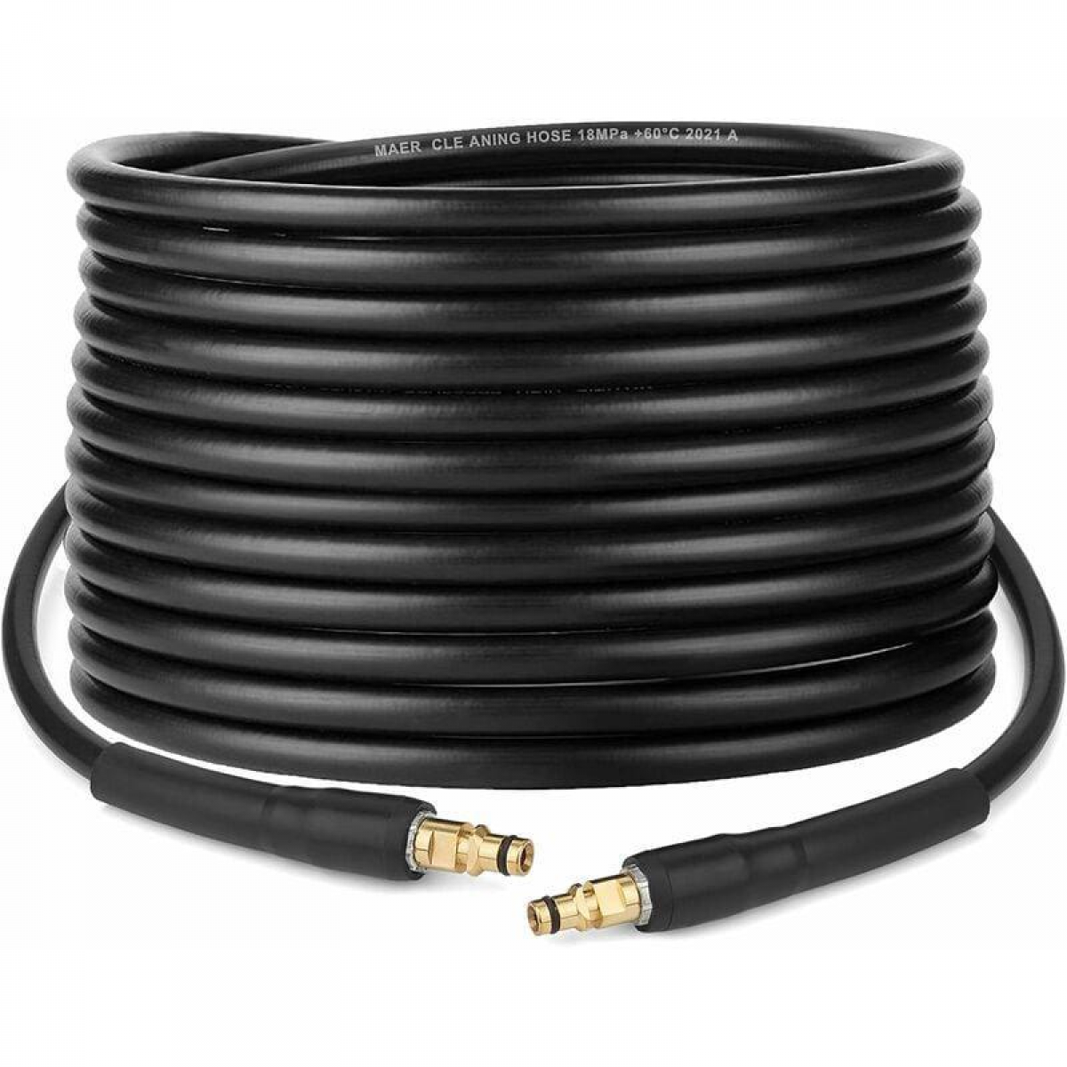 Tubo Alta Pressione 30m Per Idropulitrice Karcher K2-K7 – 180 Bar, Connettori Rapidi, Compatibile Modelli 2009+