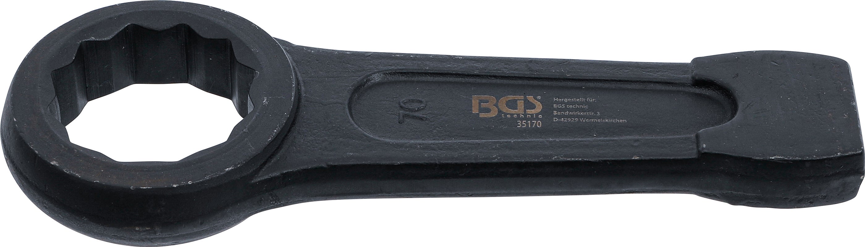 BGS klucz udarowy pierścieniowy SW 70 mm - 35170