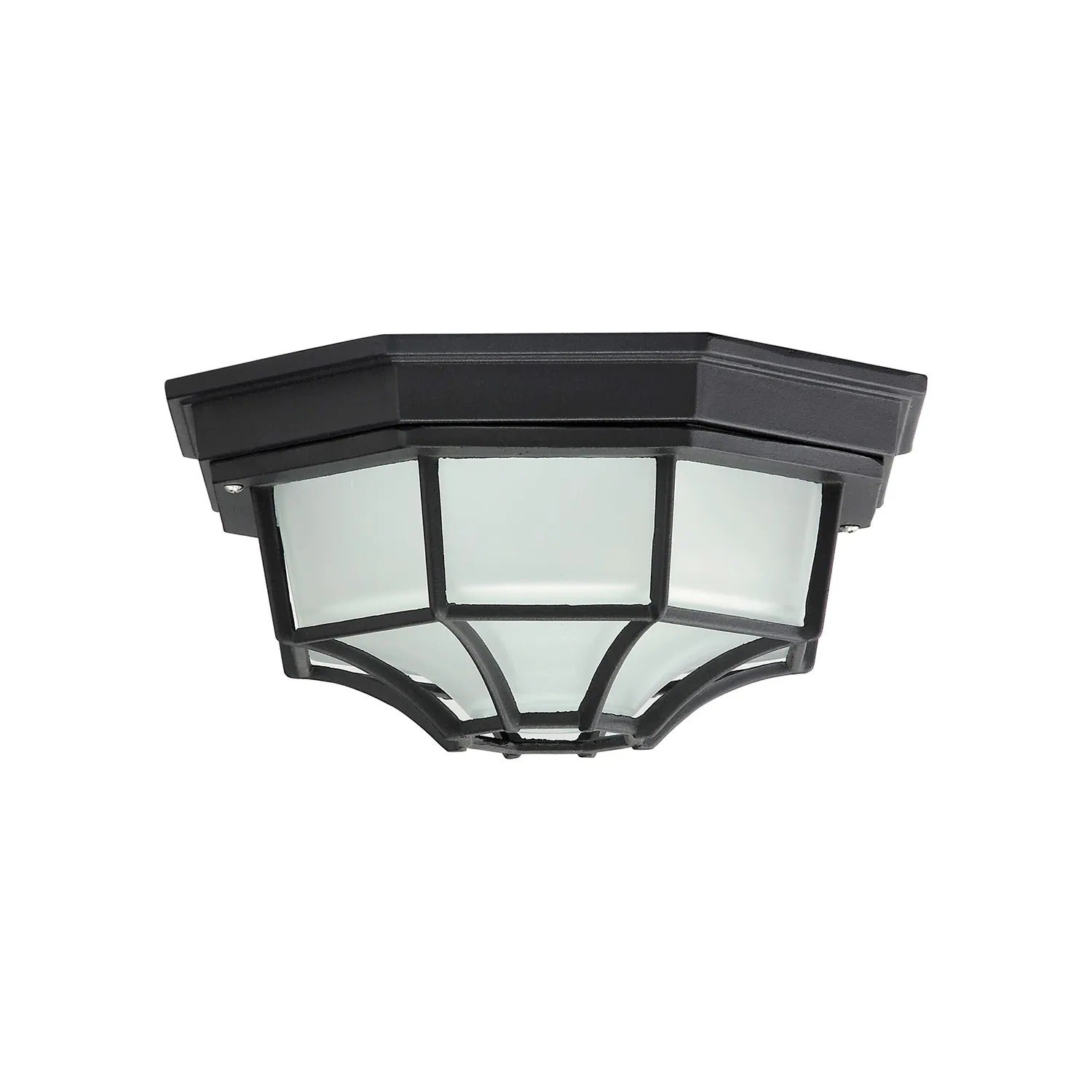Lampa sufitowa zewnętrzna Milano czarna 1xE27x100W wym:26x26x26cm IP43 Rabalux