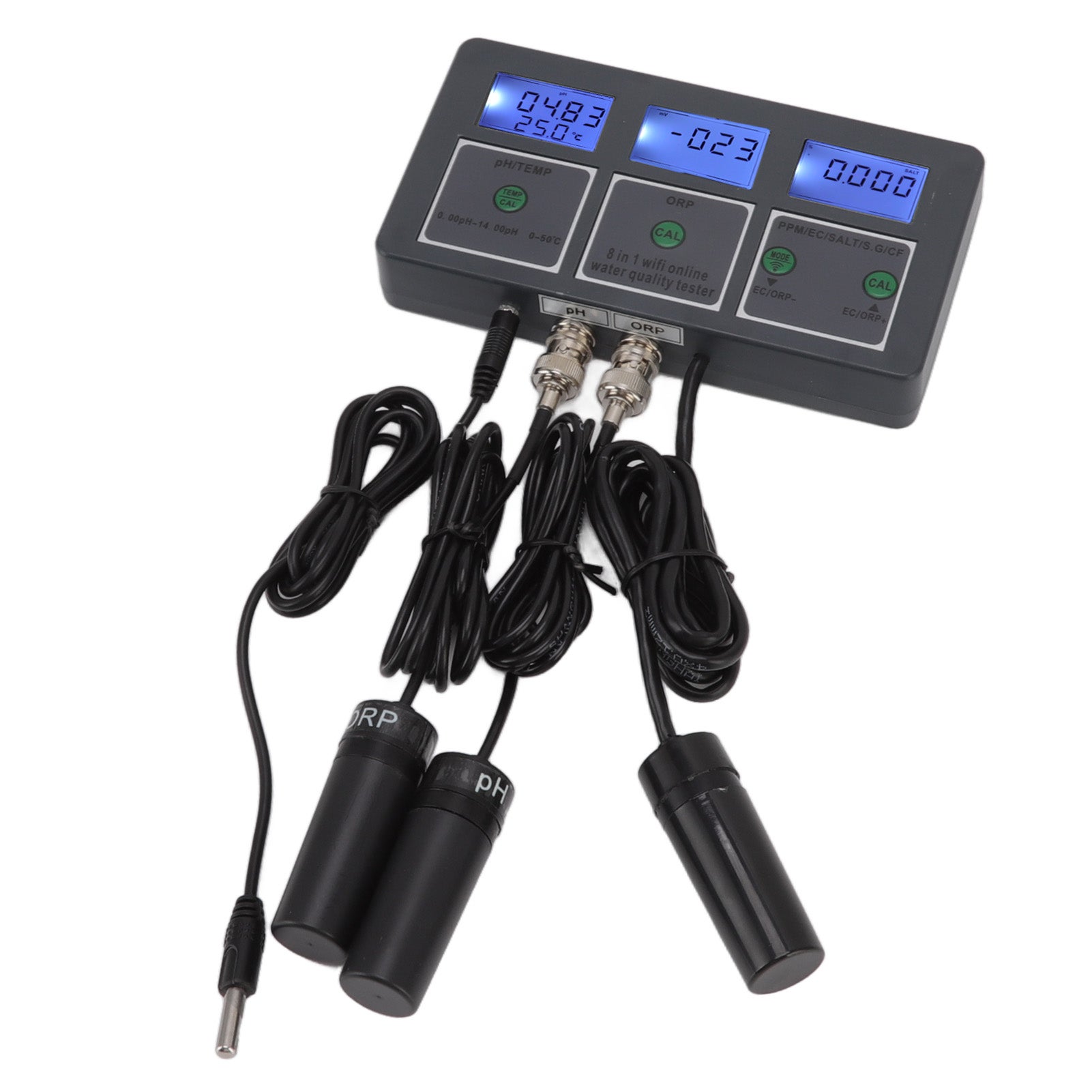 Testador de qualidade da água 8 in 1 Online Monitoring pH detetor ...