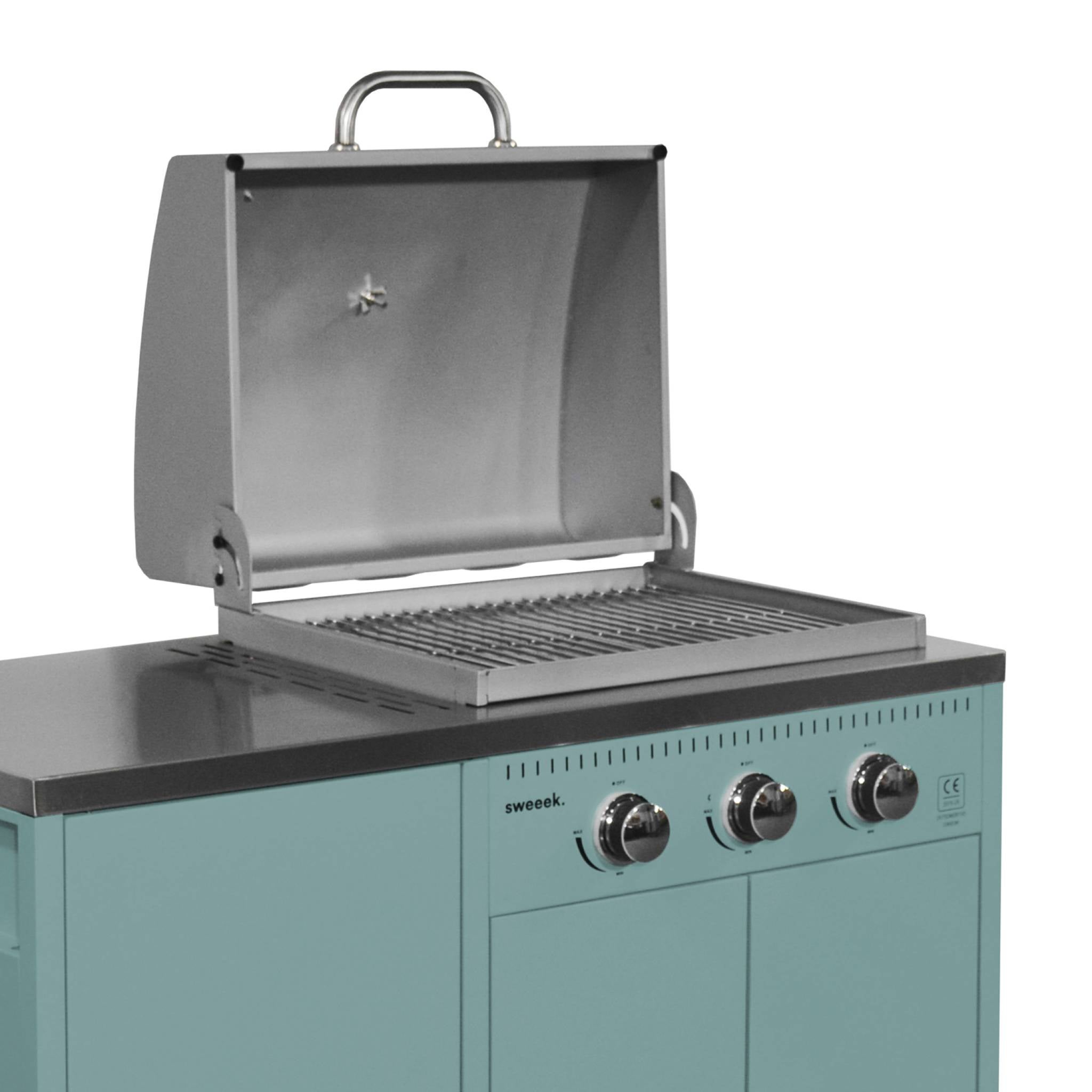 Brûleur Universel Barbecue Gaz En Acier Inox - Longueur Réglable 35-42 Cm, Trou 11 Mm - Pièce De Rechange Pour Gril