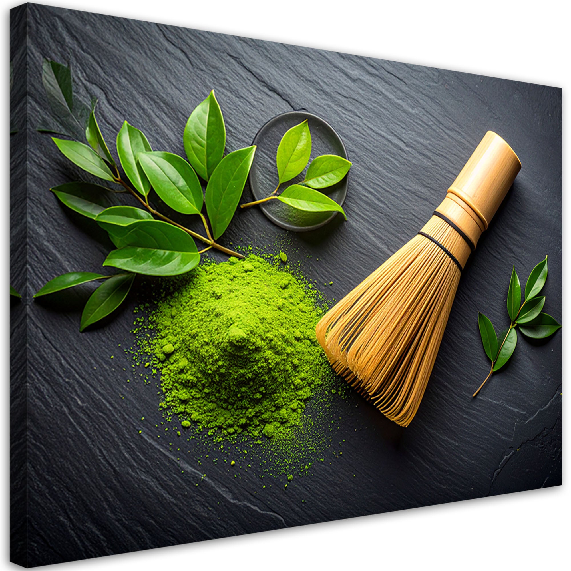 Obraz do kuchni baru, Matcha Zielona Herbata 90x60