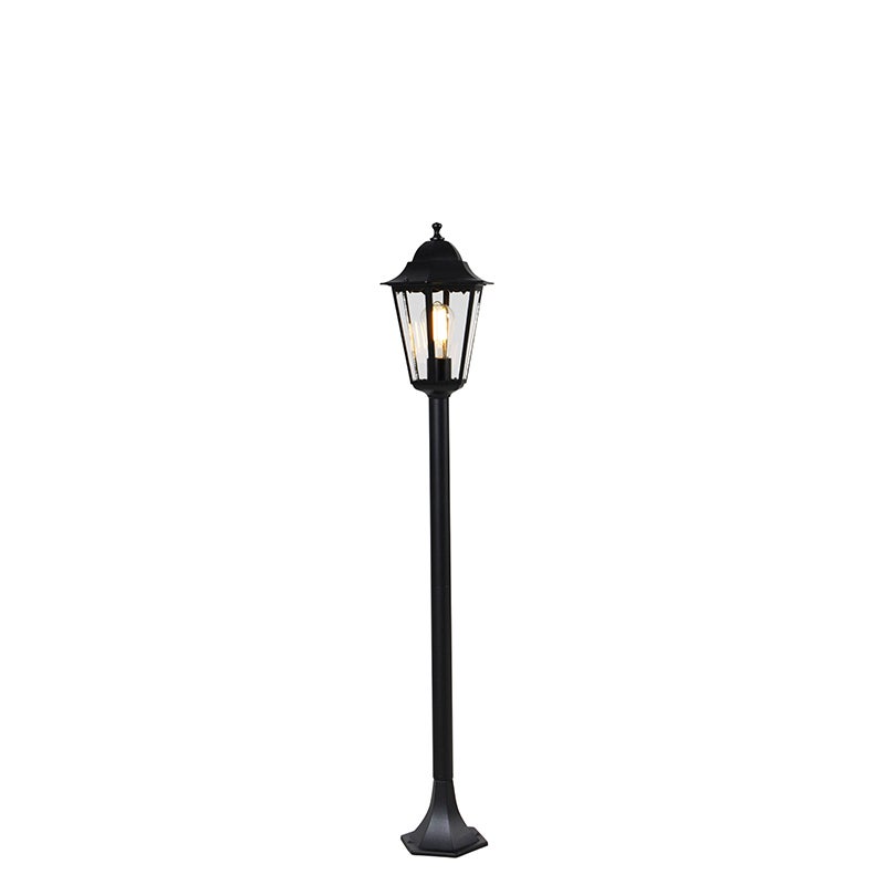 Lampa stojąca zewnętrzna czarna 120 cm IP44 - Havana