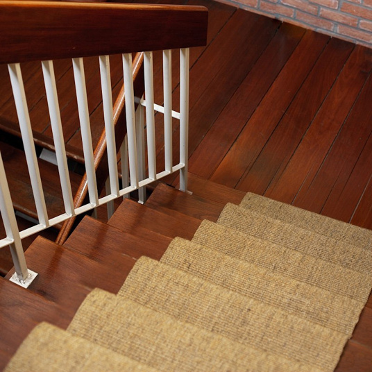Tapis de passage en sisal couloir et escalier - Maïs - Rouleau de 0.67m x 1m - 2