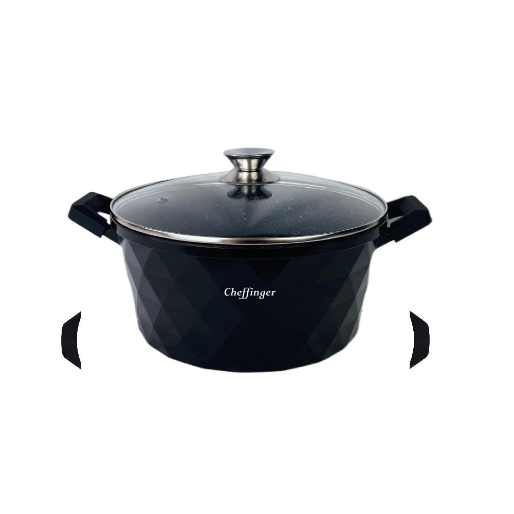 Casseruola bassa con coperchio in vetro 24CM Lacor