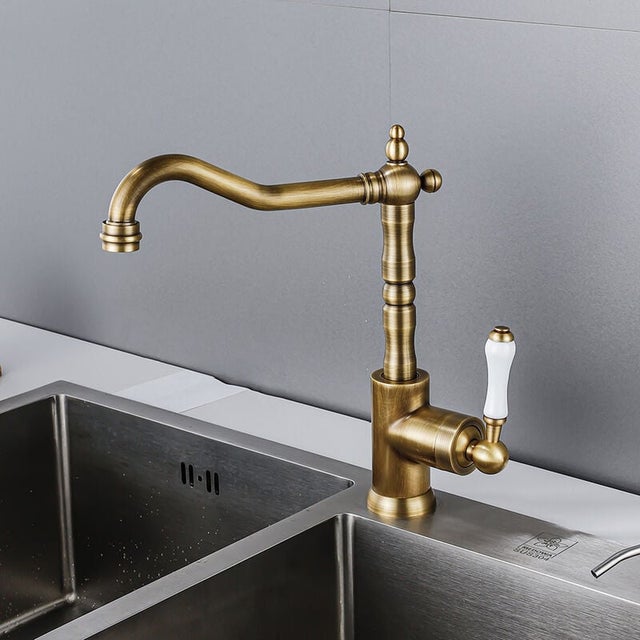 Robinet cuisine mitigeur RETRO 2134PL monotrou à poser