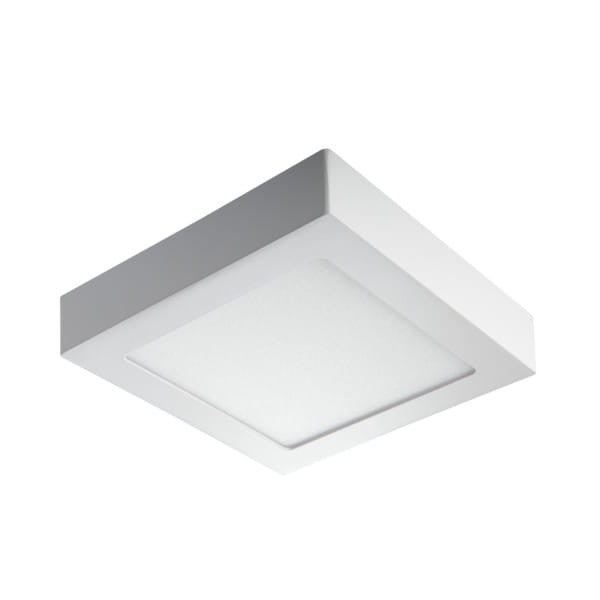 Plafon kwadratowy KANTI LED 18W Neutralna biel 1260lm biały wym:4x22x22cm IP20 Kanlux
