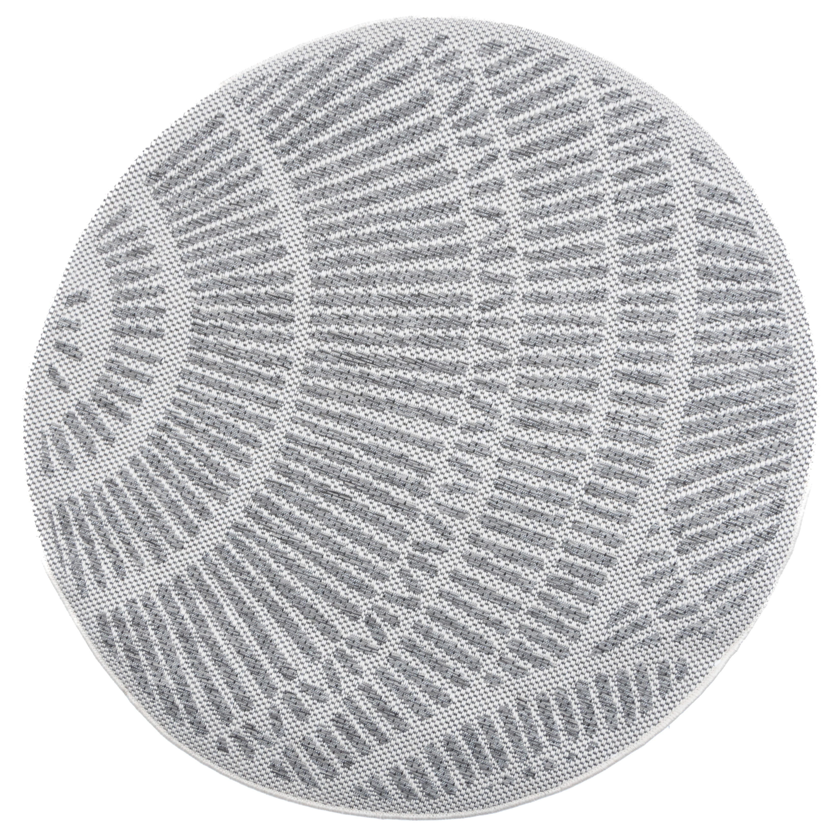 Dywan Multidecor Clyde 120 cm koło koła szary 1 szt.