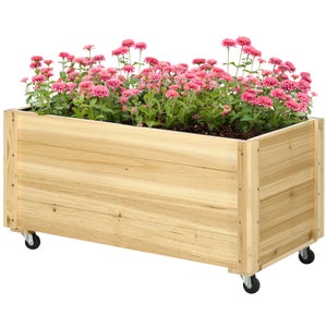 Vaso da Fiori in Legno Fioriera Succulenta Fioriera Rettangolare Scatola Contenitore con Scritta Originals per la Creazione e la Decorazione di Micro Paesaggi