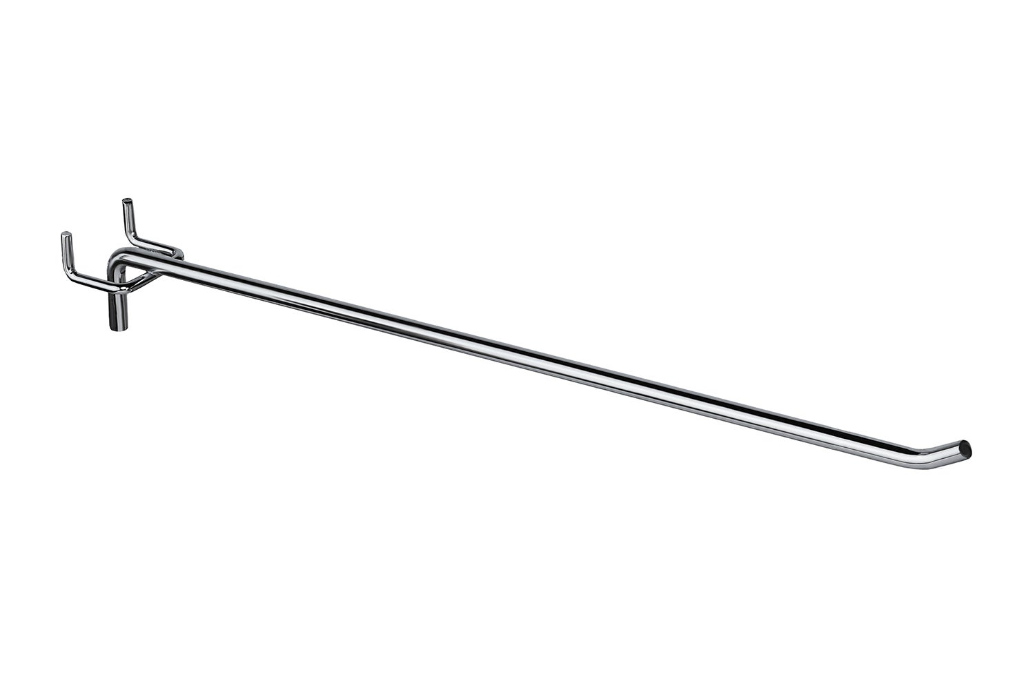 Zestaw 50x Zawieszka pojedyncza europerforowana 30cm fi6 srebrny KTD