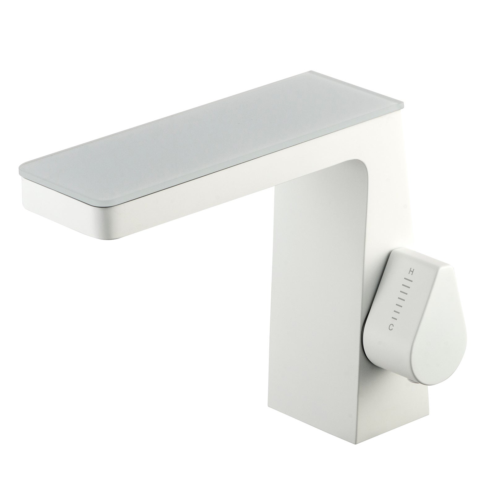 Bernstein Bateria umywalkowa z mieszaczem NT7320 złącze DIN biały mat