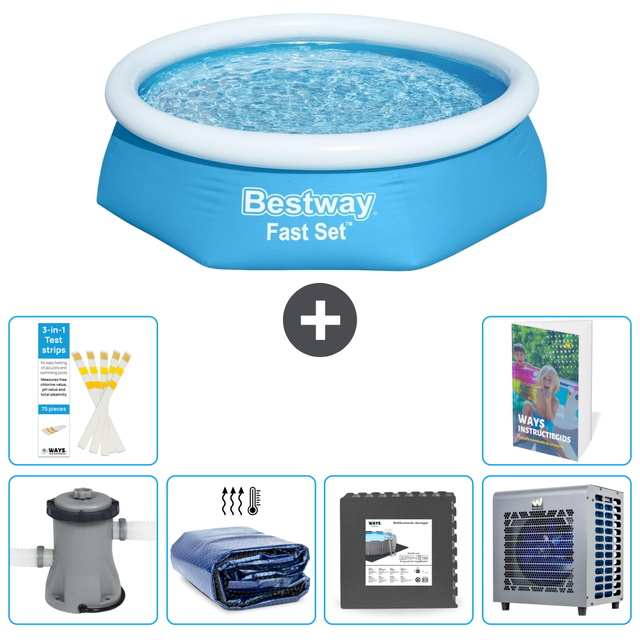 Bestway Bestway Fast Set Ronde - 244x61 cm - 7-pièces S190